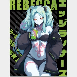 Cyberpunk: Edgerunners - Rebecca #01 Posters and Art
